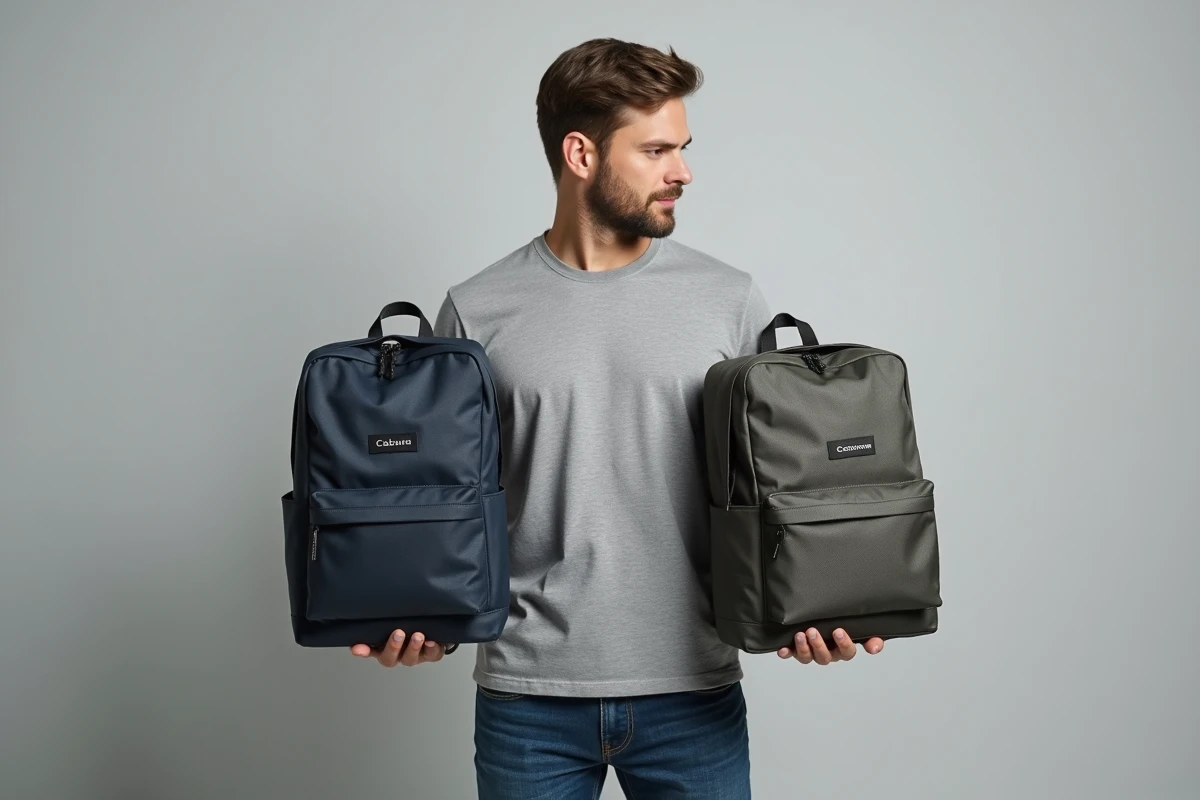 Comparaison de deux sacs Cabaia pour identifier les différences entre un modèle authentique et une contrefaçon